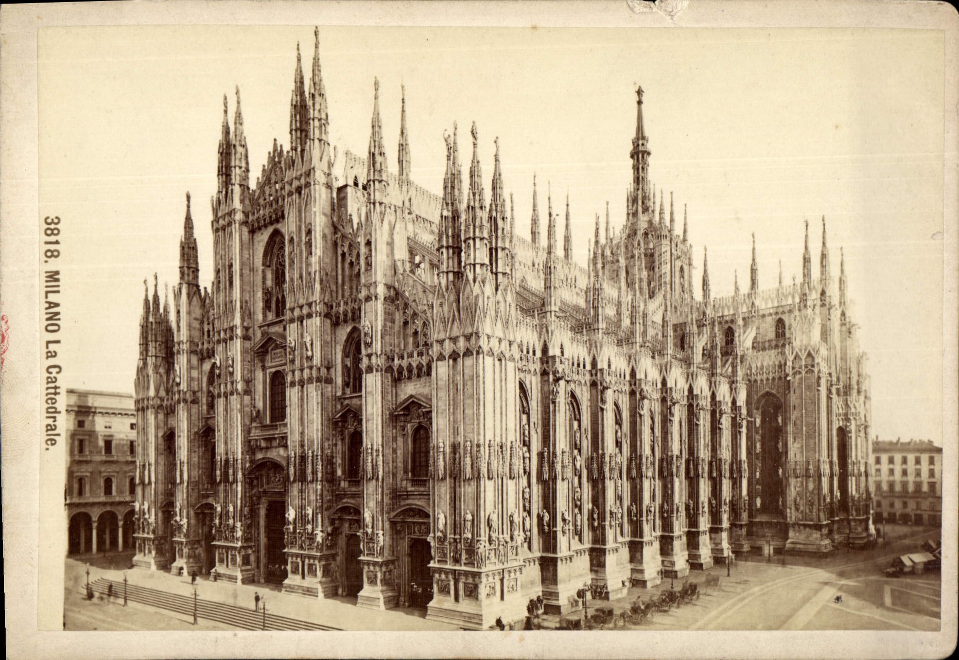 Milano photograph Cattedrale Publicity House Giacomo Borgi Florence Naples