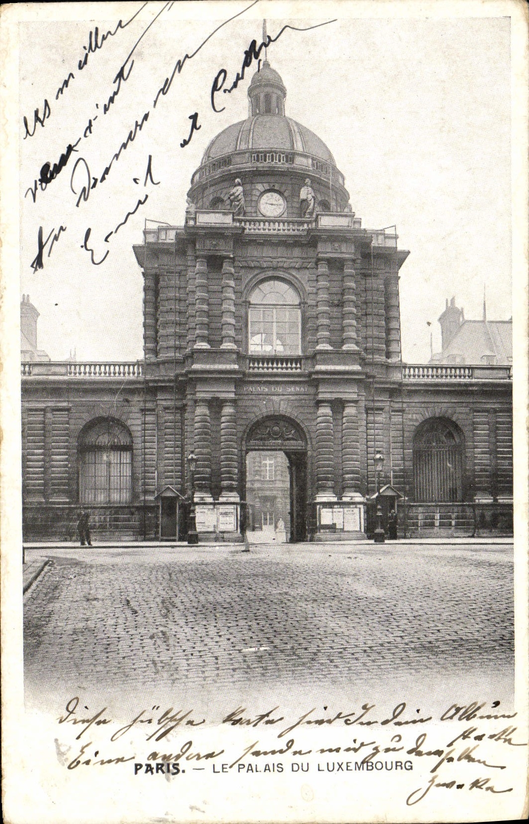 CPA Paris Le Palais Du Luxembourg