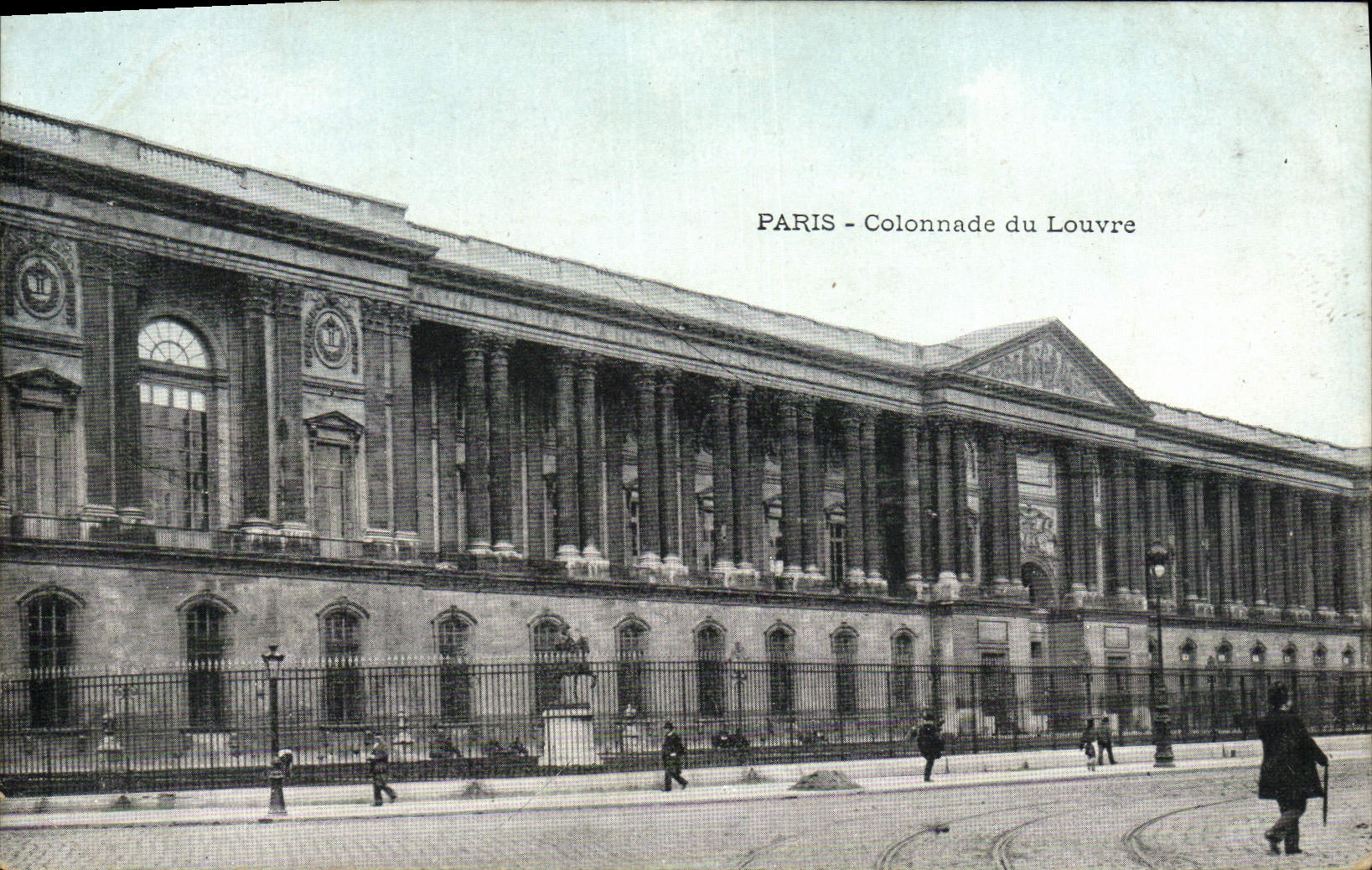 CPA Paris Colonnade Du Louvre