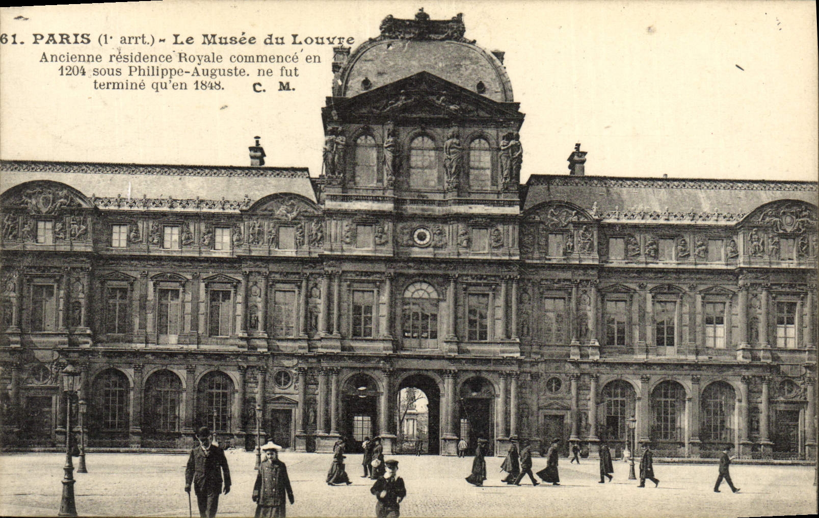 CPA Paris Le Musee Du Louvre