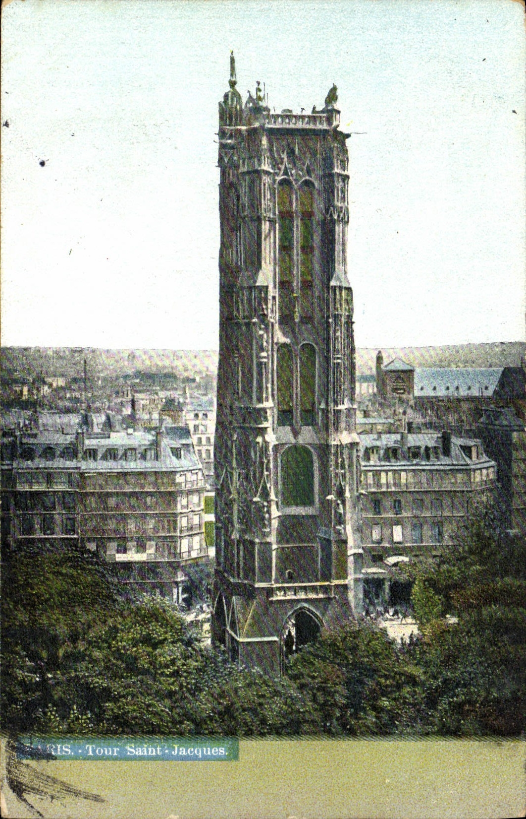 CPA Paris Tour Saint Jacques