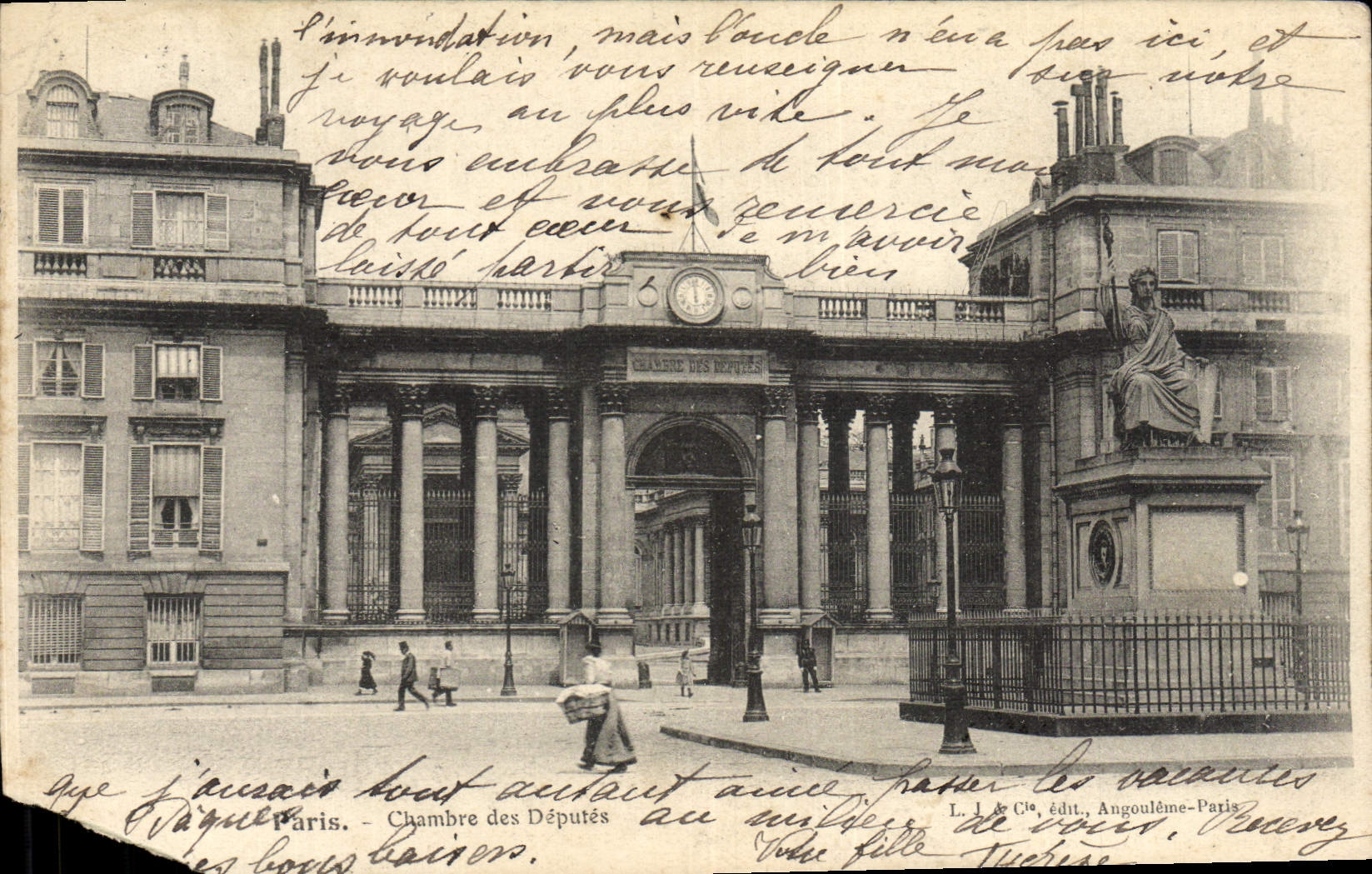 CPA Paris Chambre Des Deputes