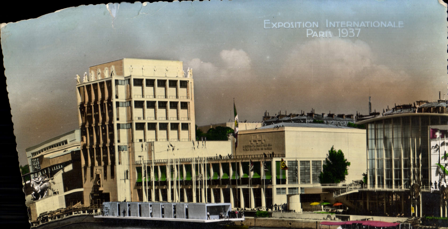 CPM Exposition Internationale Paris Pavillon de l'Italie