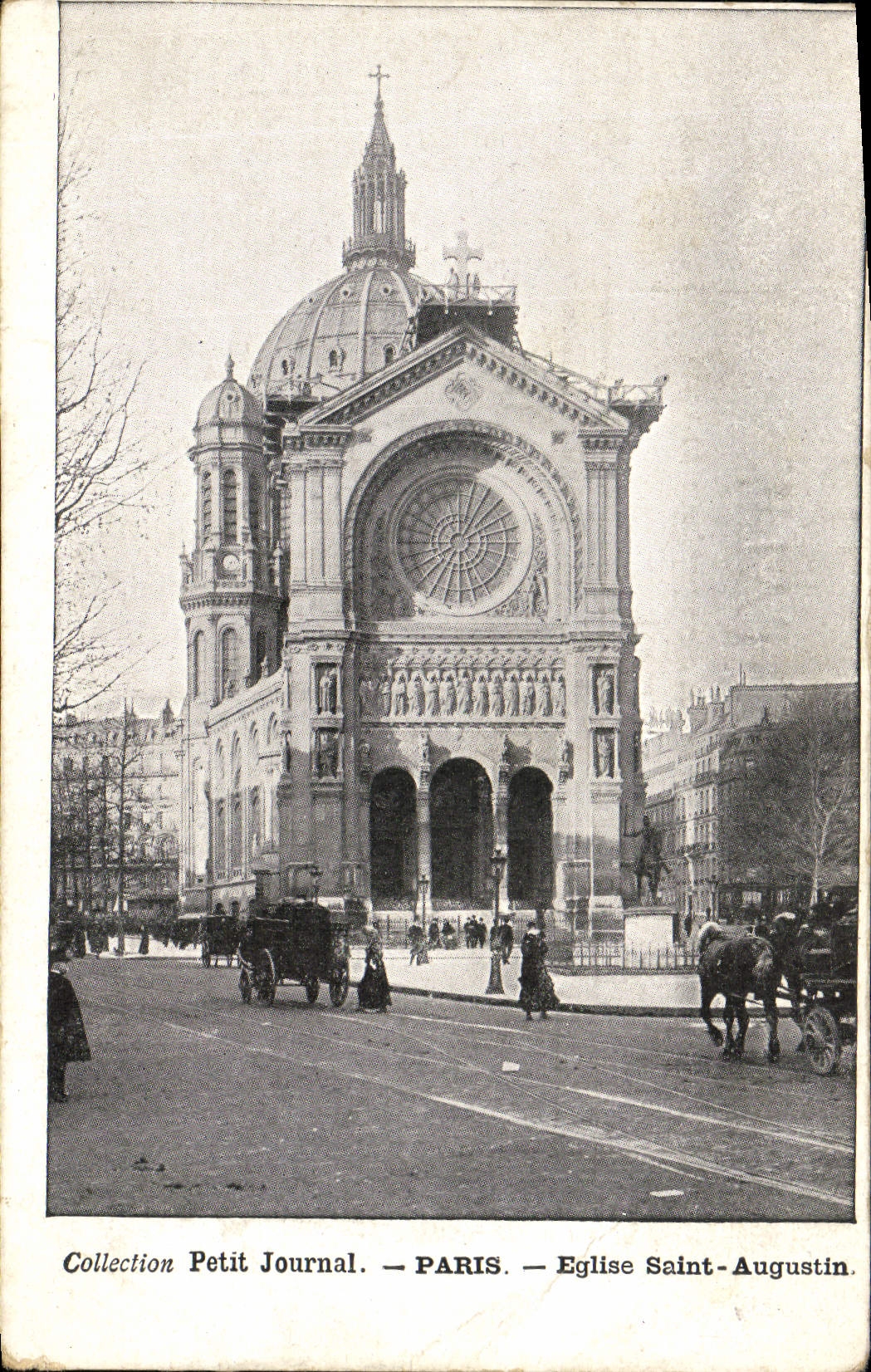 CPA Petit Journal Paris Eglise Saint Augustin