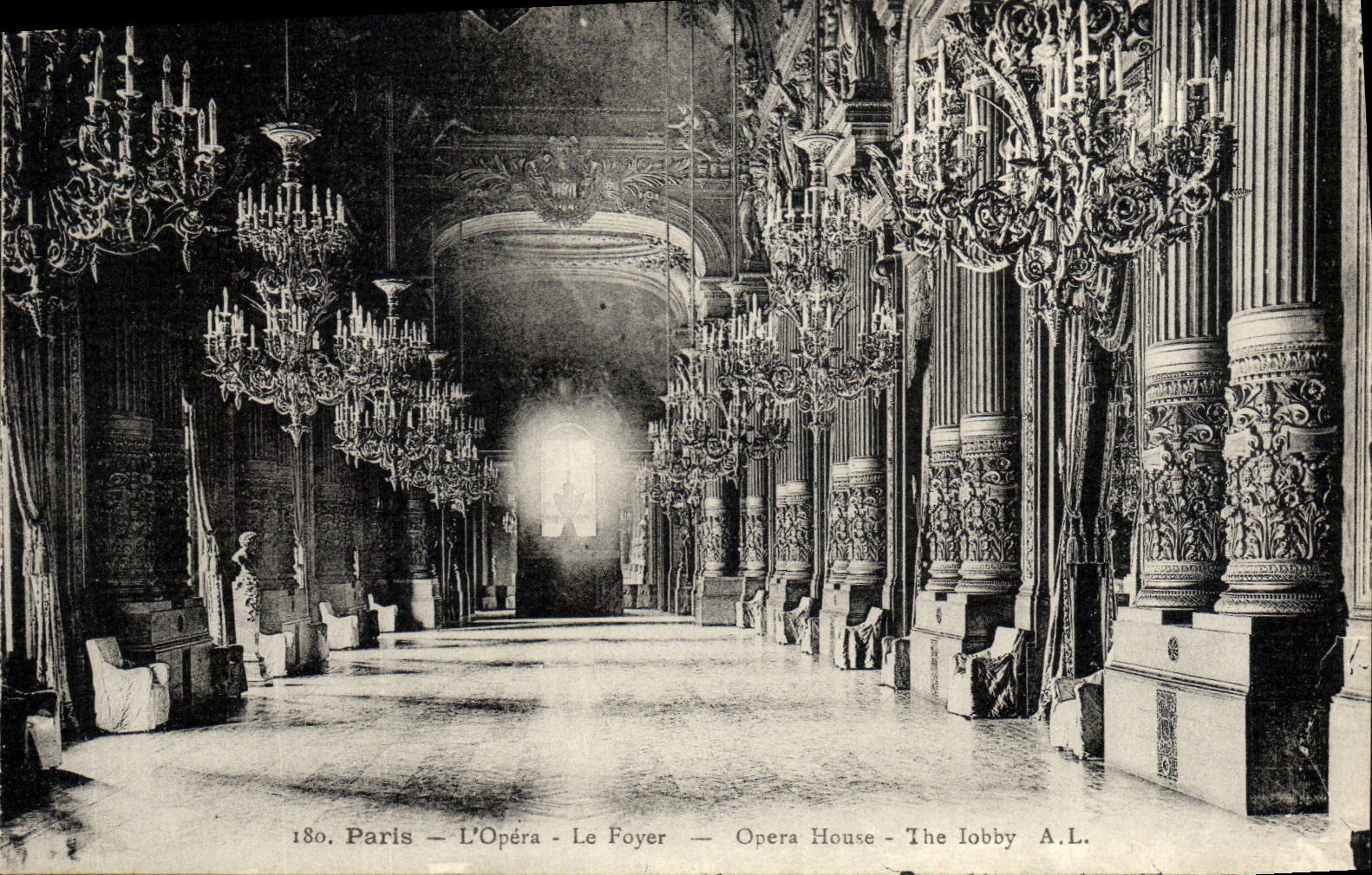 CPA Paris L'Opera Le Foyer 