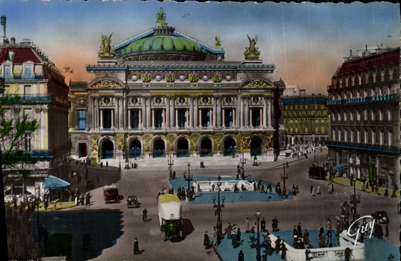 CPM Paris Et Ses Merveilles Place De L'Opera
