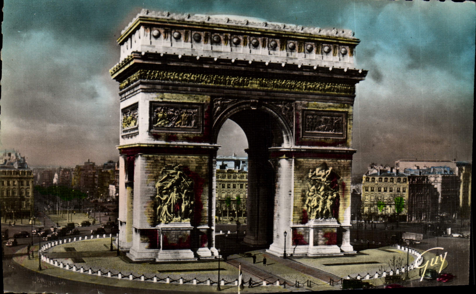 CPM Paris Et Ses Merveilles Arc De Triomphe De l'Etoile