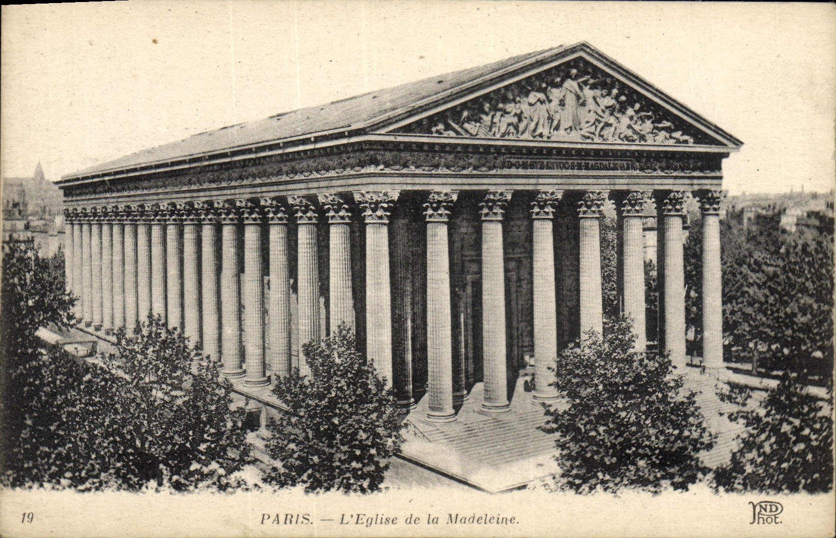 CPA Paris L'Eglise De La Madeleine
