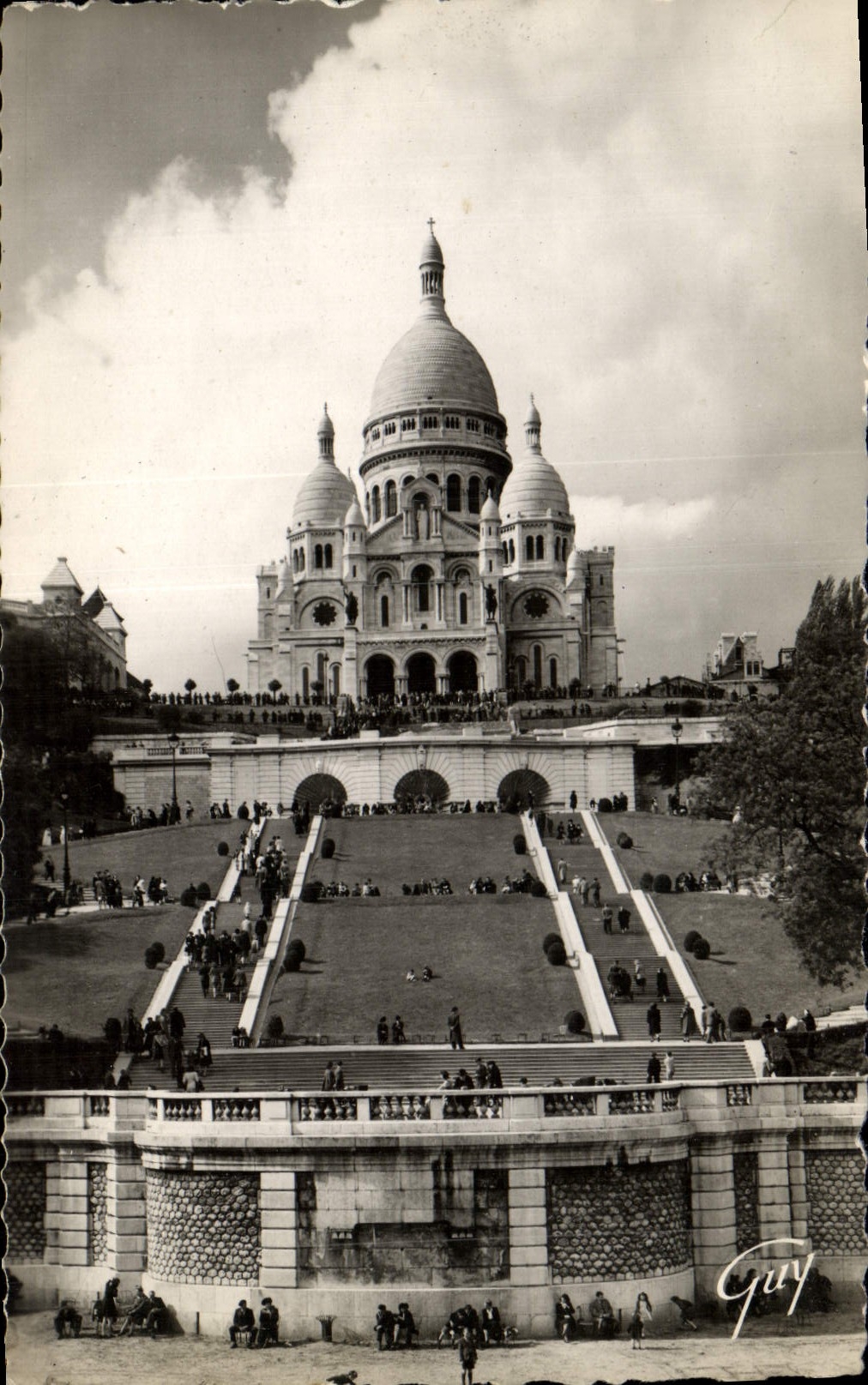 MODERN CARD Paris And Its Wonders Basilica Of the Sacring Heart have Montmartre