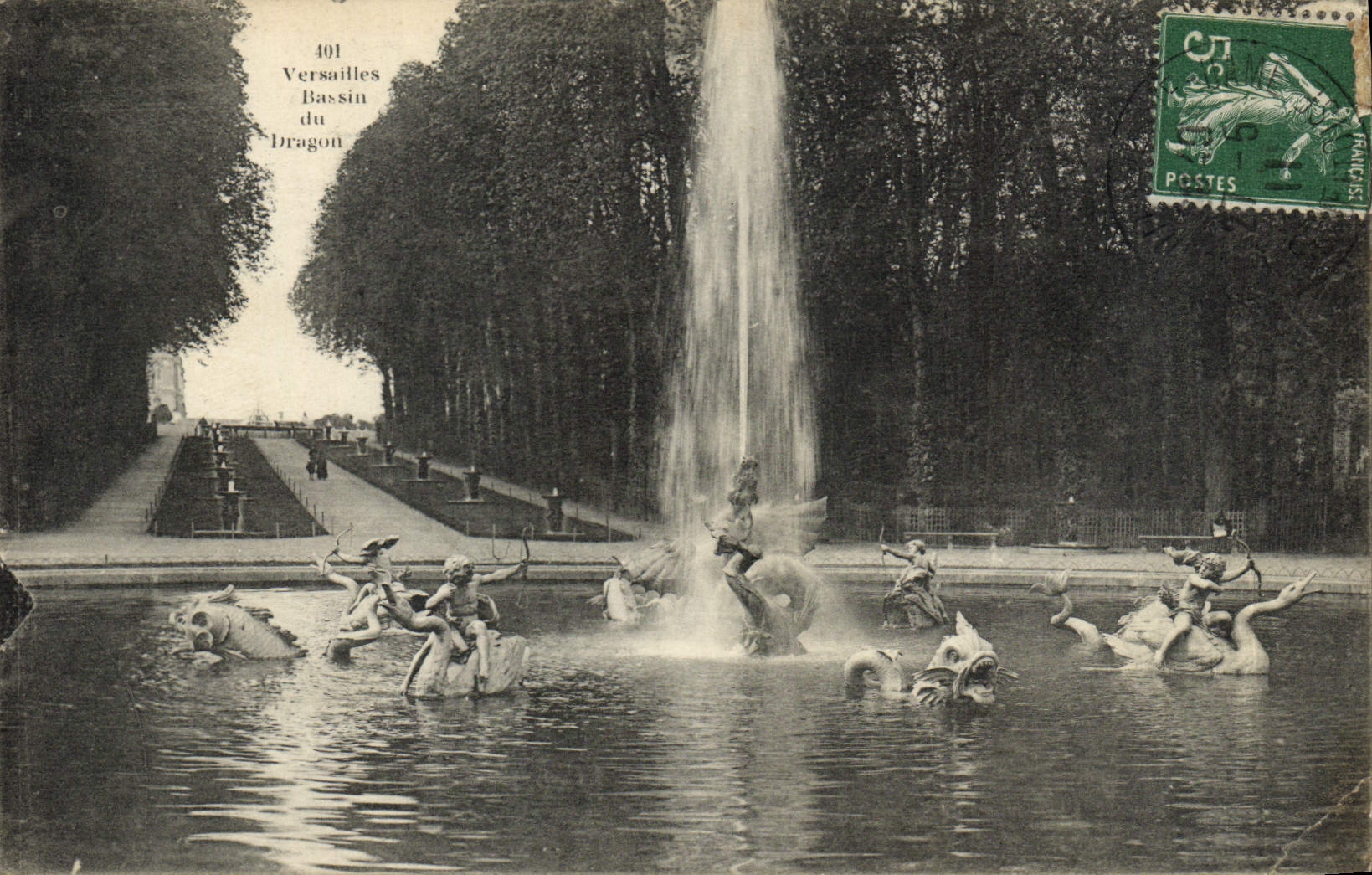 CPA Versailles Bassin du Dragon
