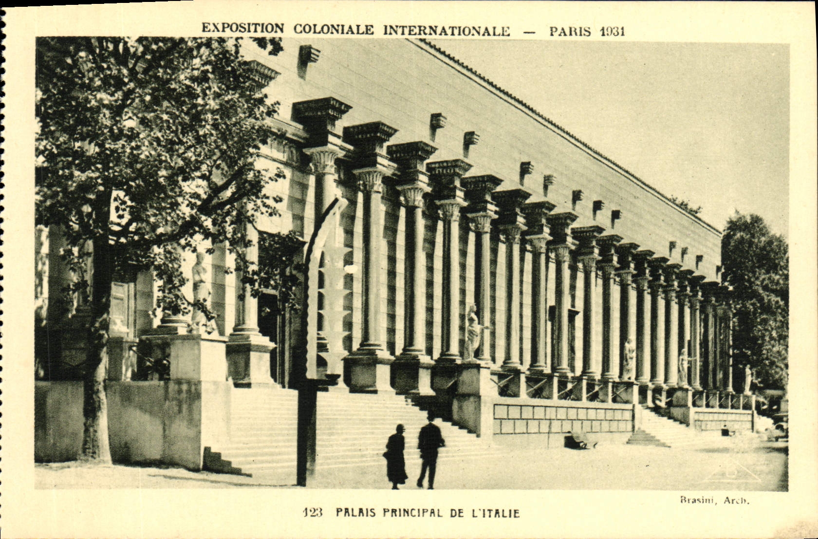 CPA Exposition Coloniale Internationale Paris 1931 Palais Principal De L'Italie