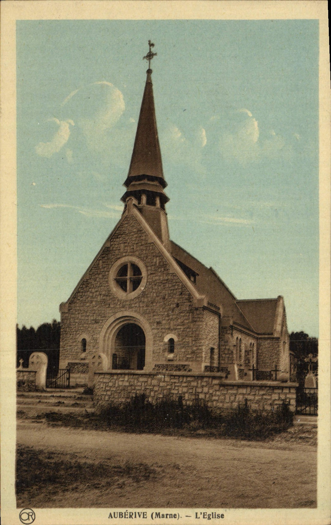 CPA Auberive L'Eglise
