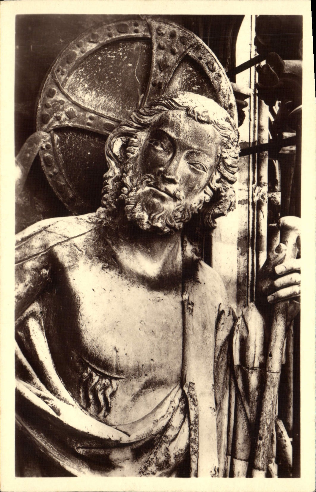 VINTAGE POSTCARD Cathedrale Of Appearing Rheims Christ has St Northern Thomas Tour