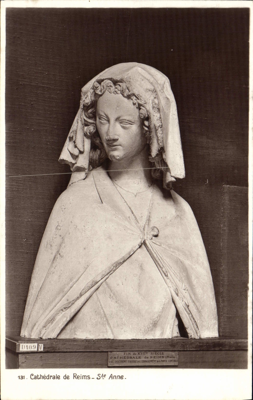 CPA Cathedrale De Reims Ste Anne 