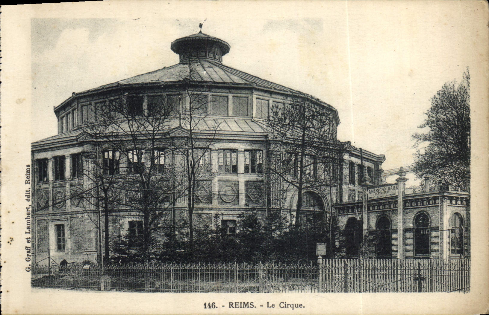 CPA Reims Le Cirque