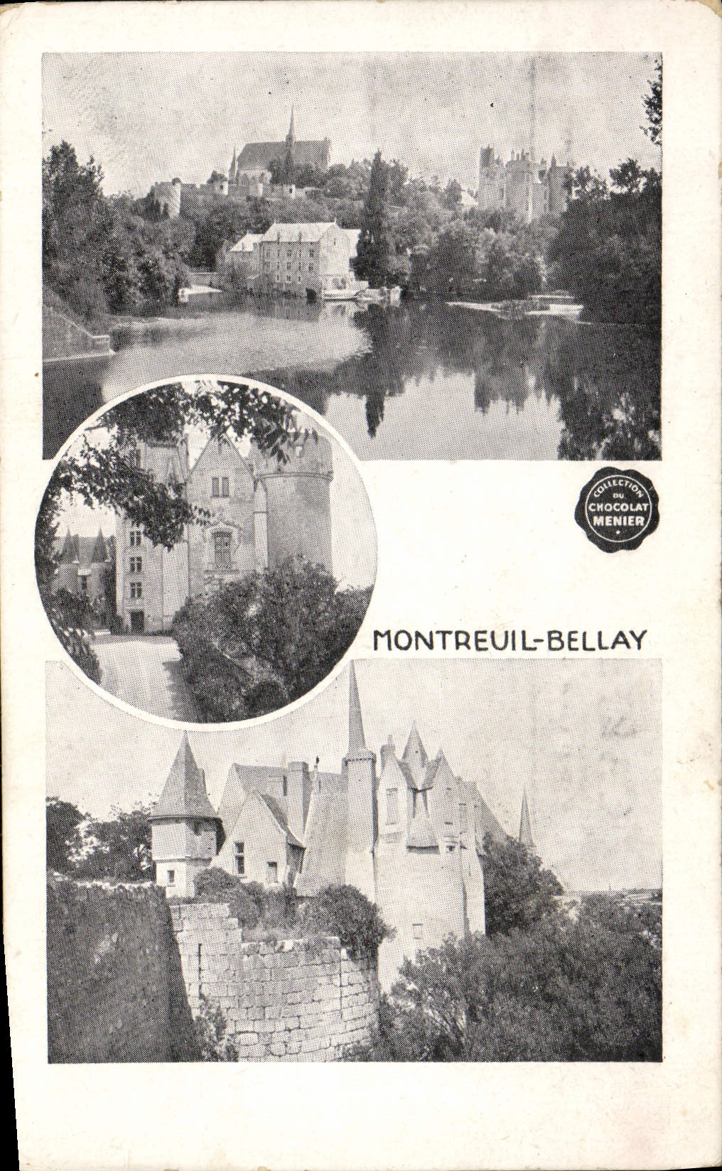 VINTAGE POSTCARD Montreuil Bellay