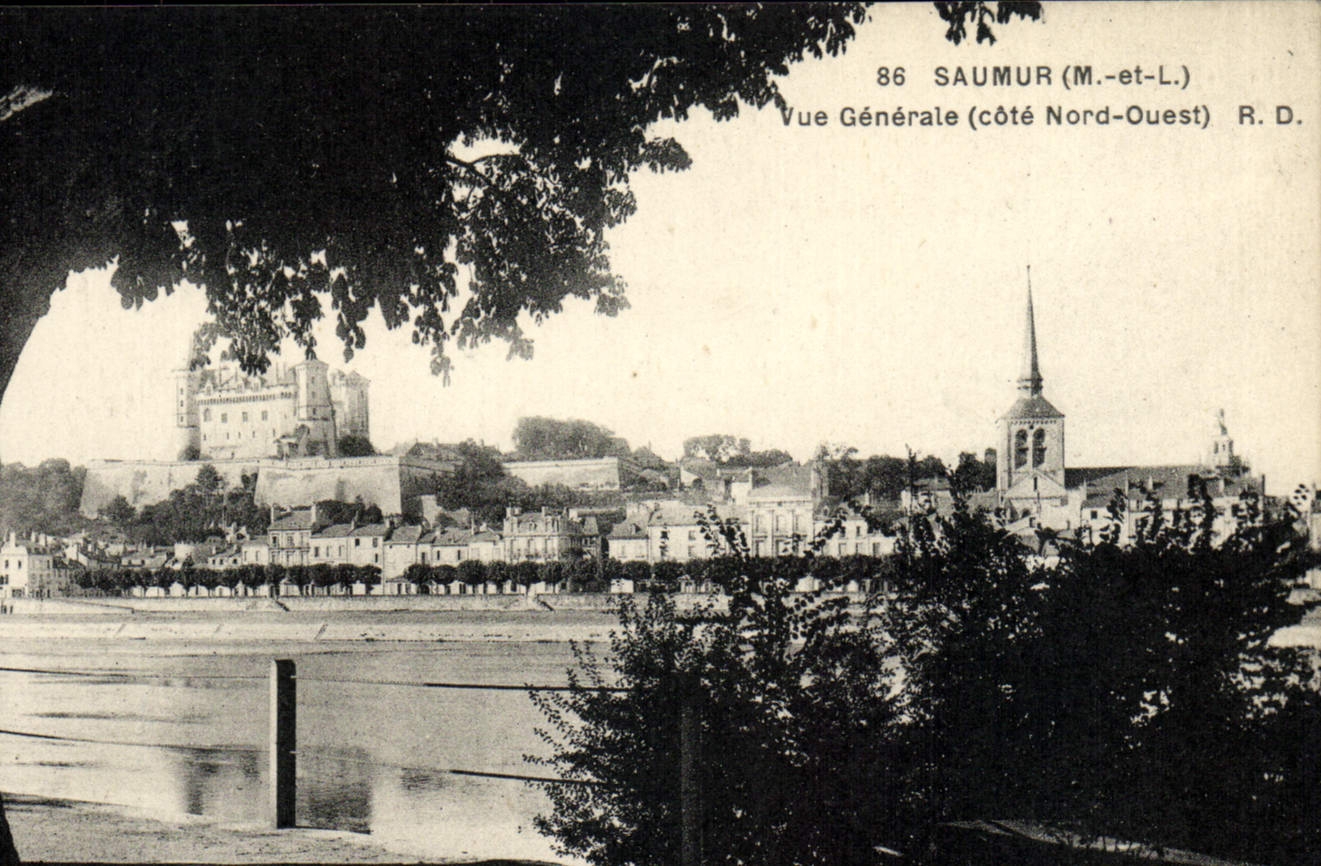 CPA Saumur Vue generale