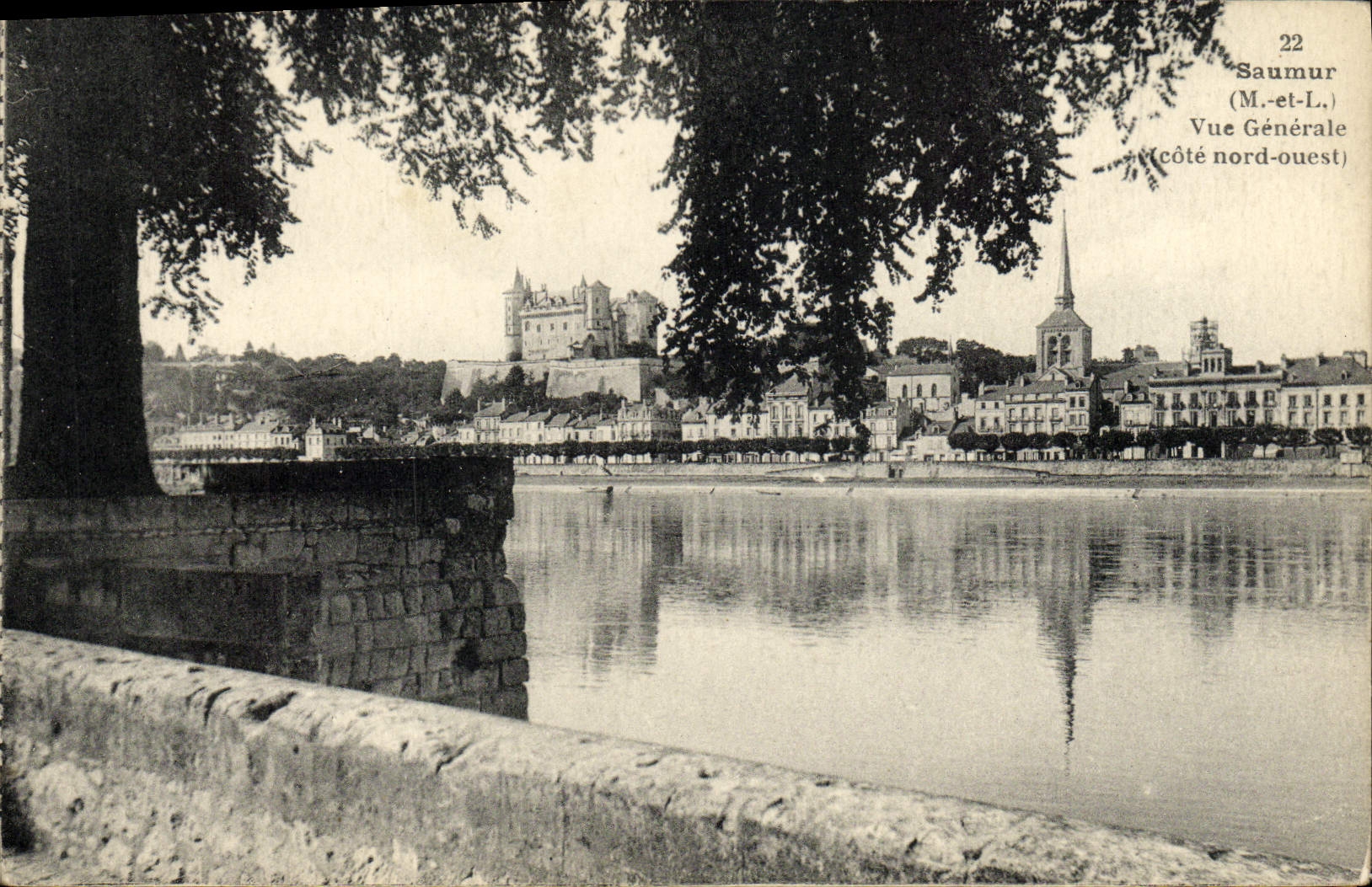 CPA Saumur Vue Generale