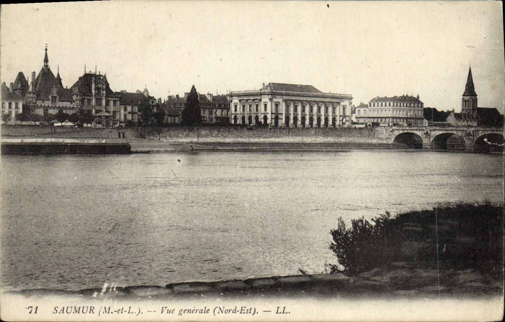 CPA Saumur Vue Generale