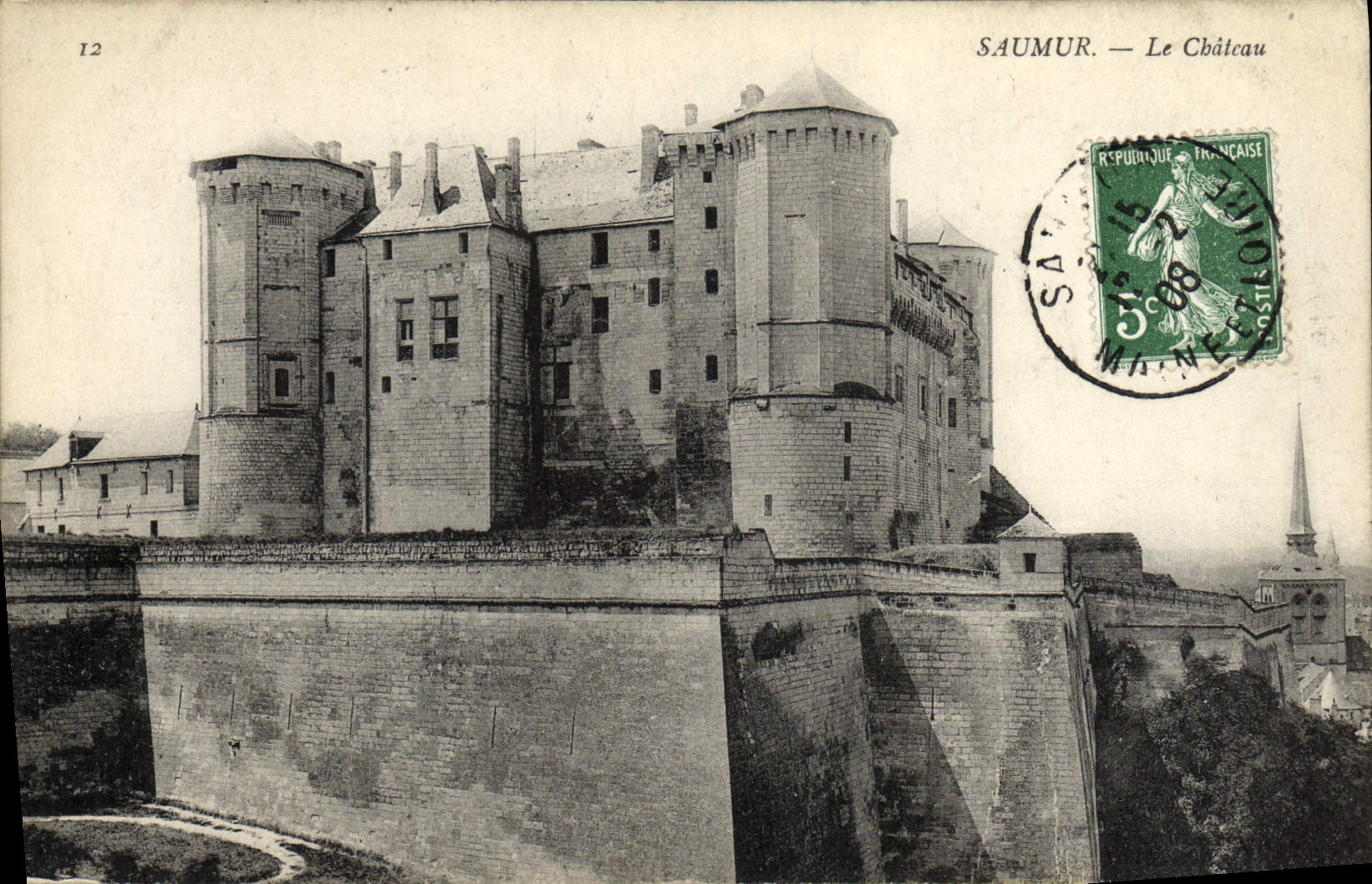 CPA Saumur Le Chateau 