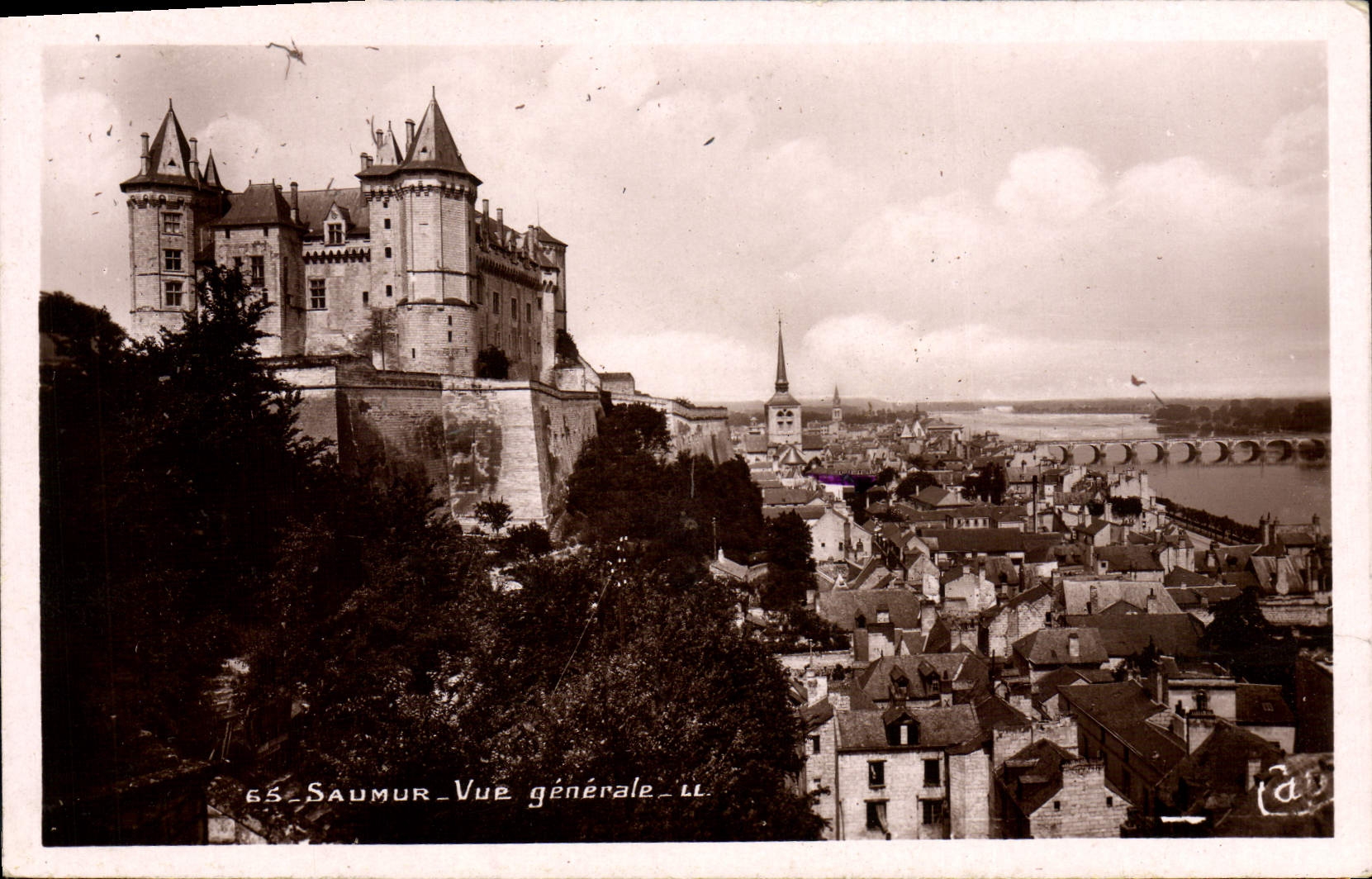 CPA Saumur Vue Generale