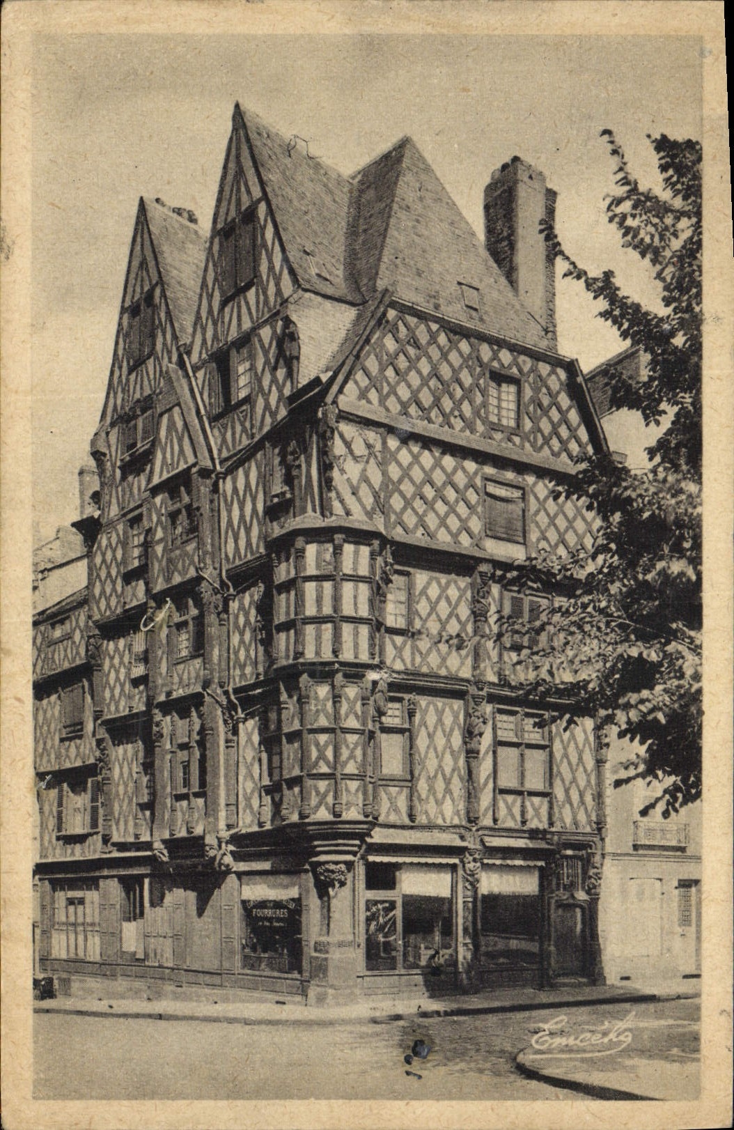 CPA Angers La Maison d'Adam