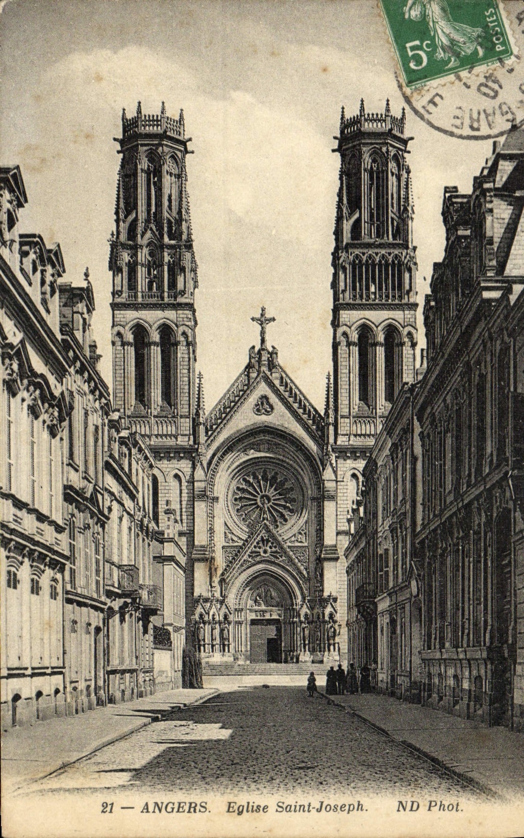 CPA Angers Eglise Saint Joseph
