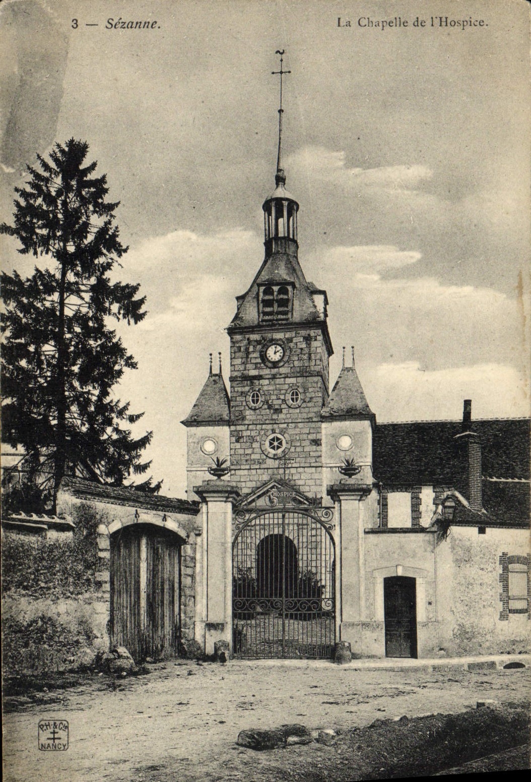 CPA Sezanne Le Chapelle de L'Hospice
