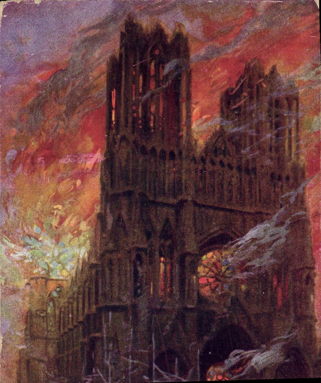 CPA Reims Cathedrale 