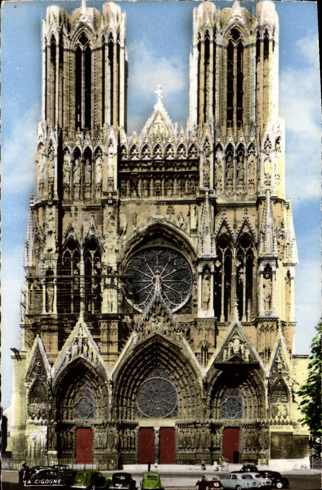 CPM Reims La Cathedrale