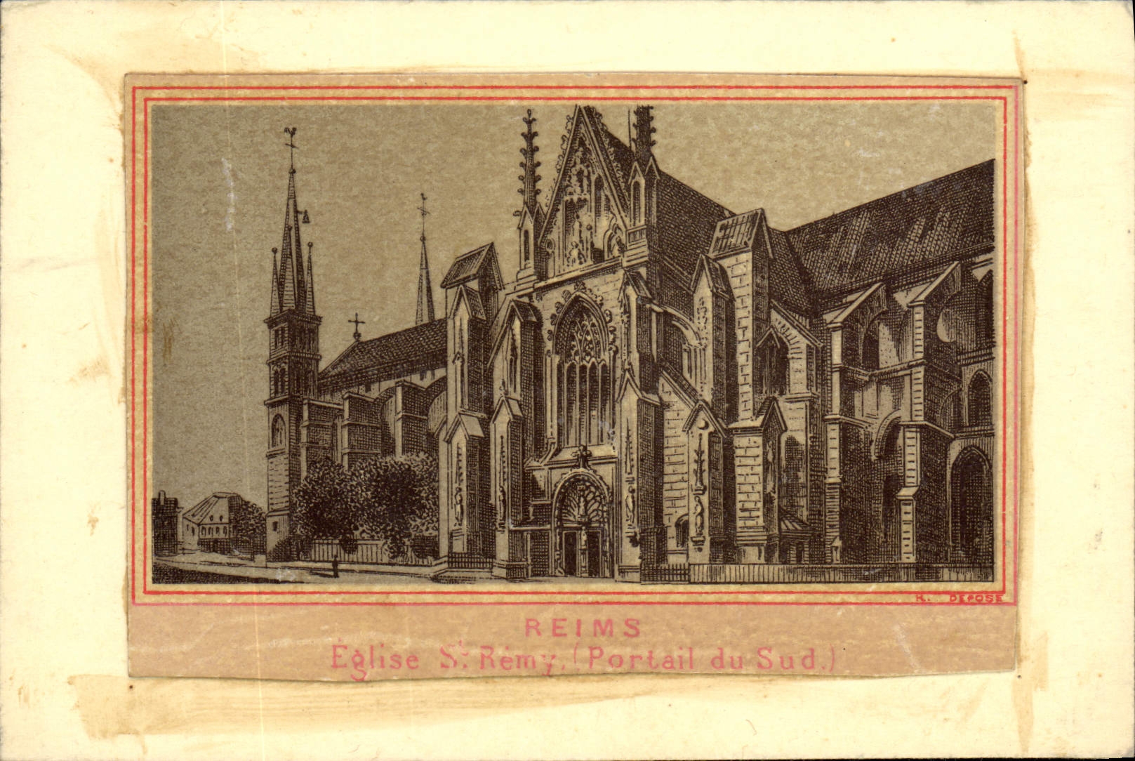 CPA Reims La Cathedrale