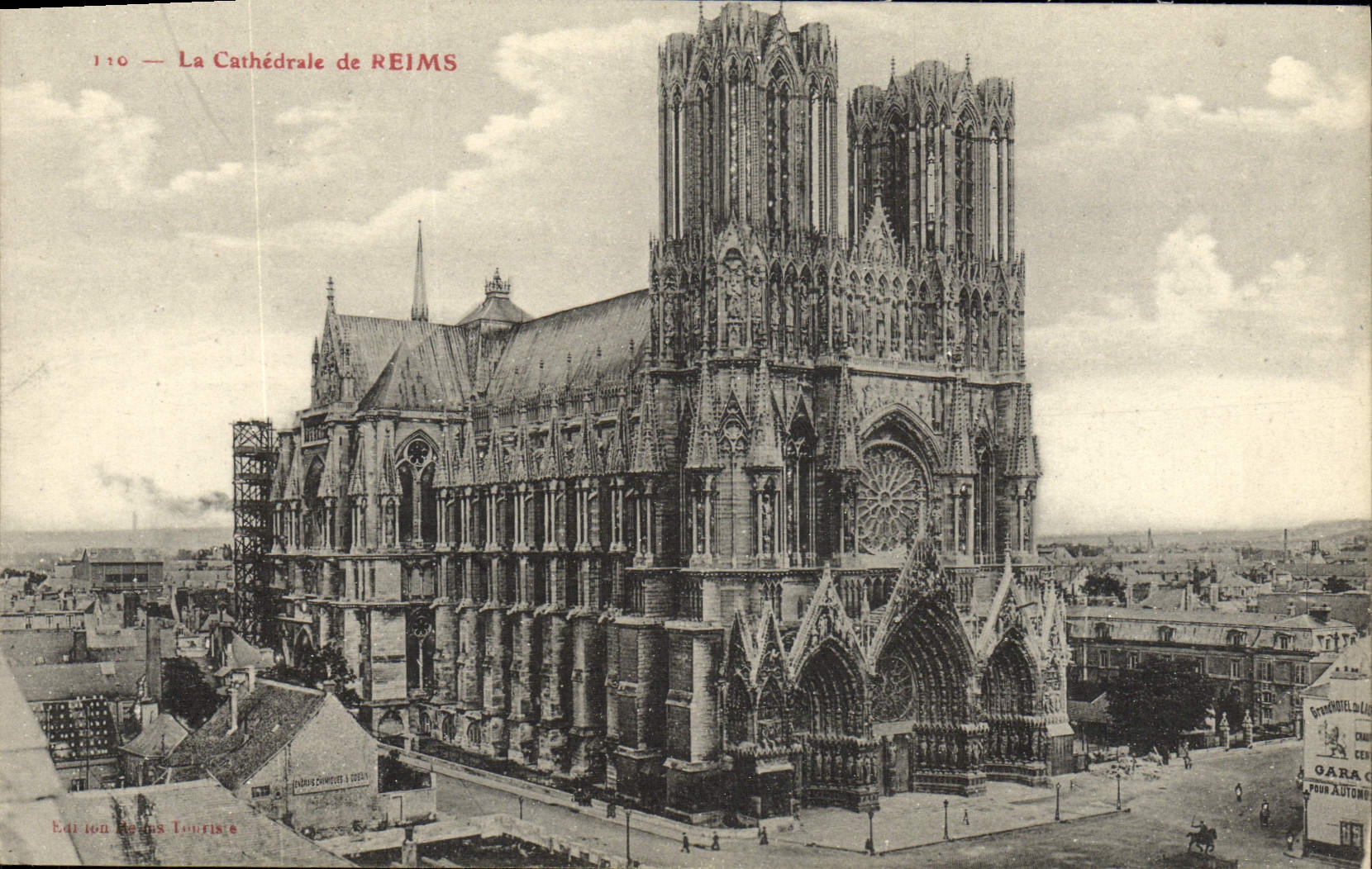 CPA Reims La Cathedrale 