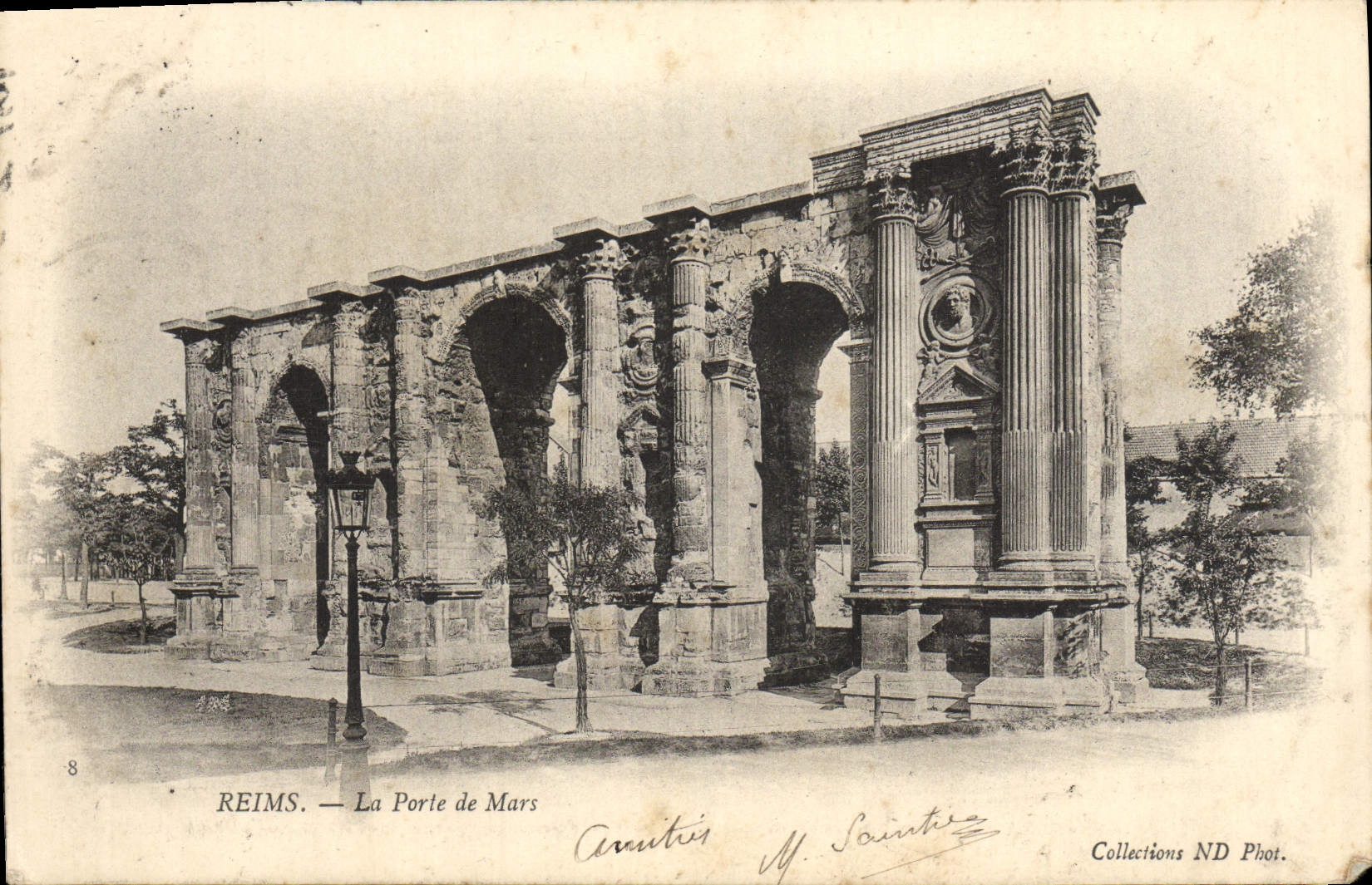 CPA Reims La Porte de Mars