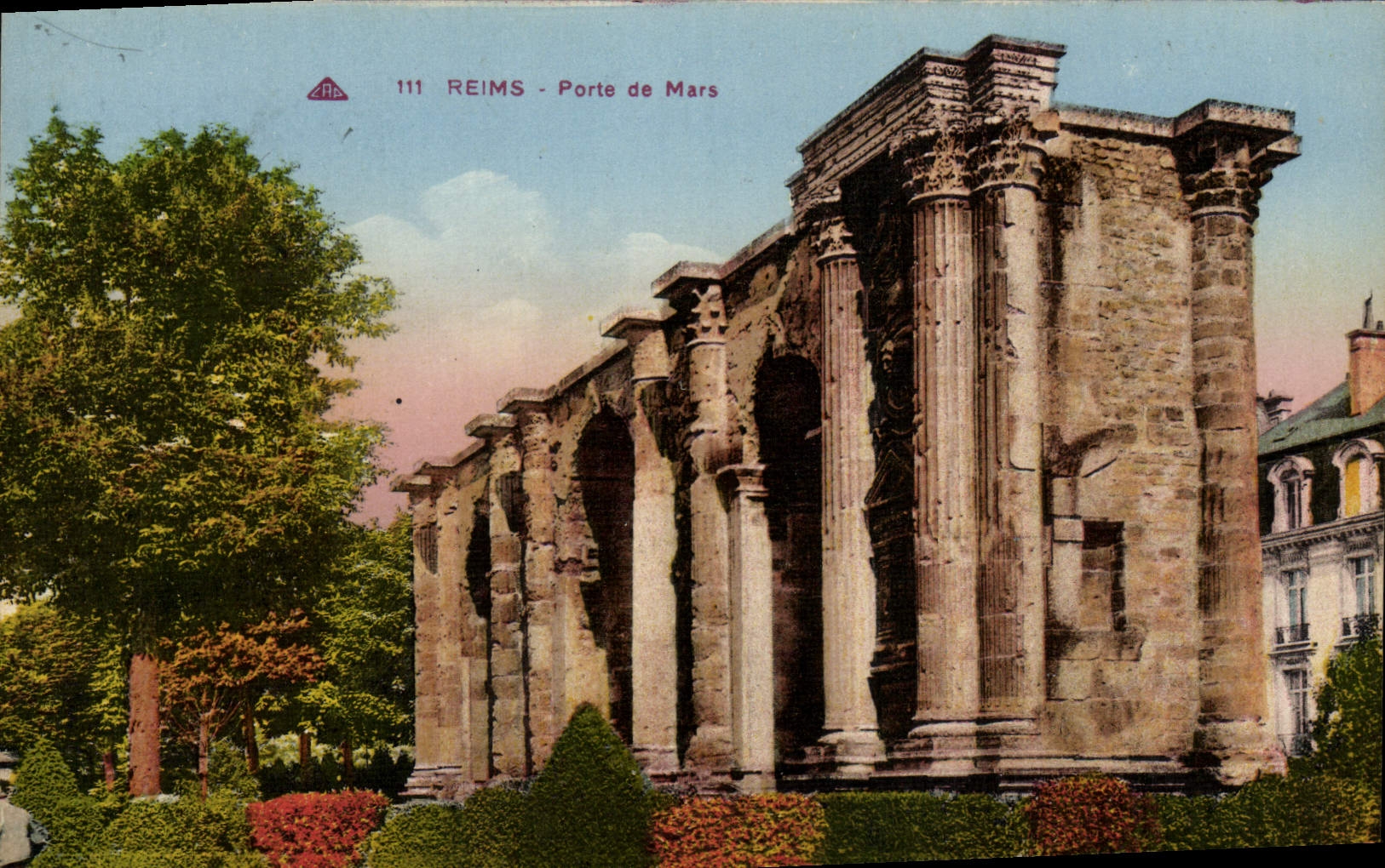 CPA Reims Porte de Mars