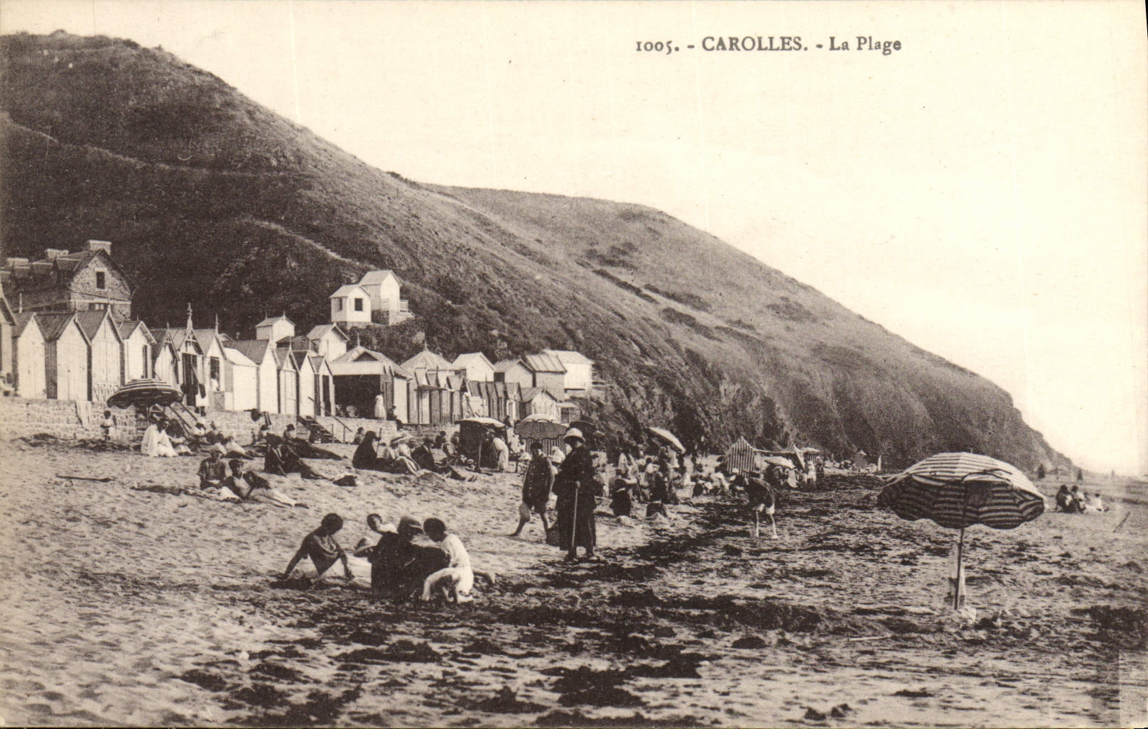 CPA Carolles La Plage