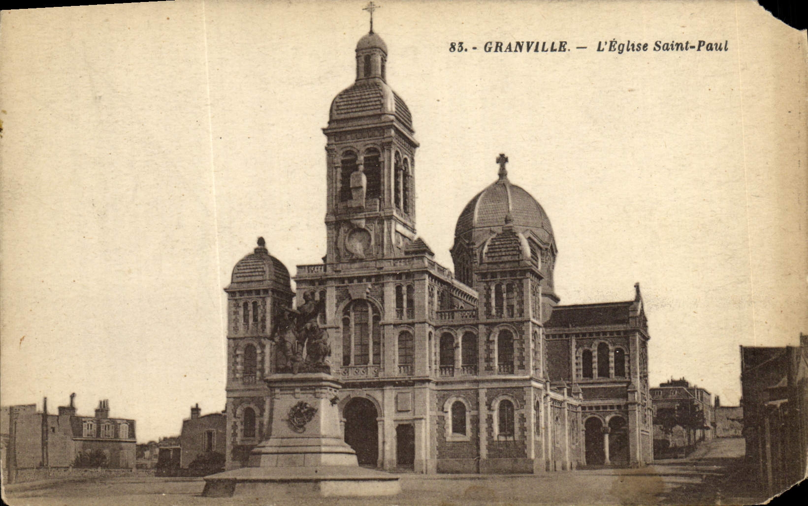 CPA Granville L'Eglise Saint Paul