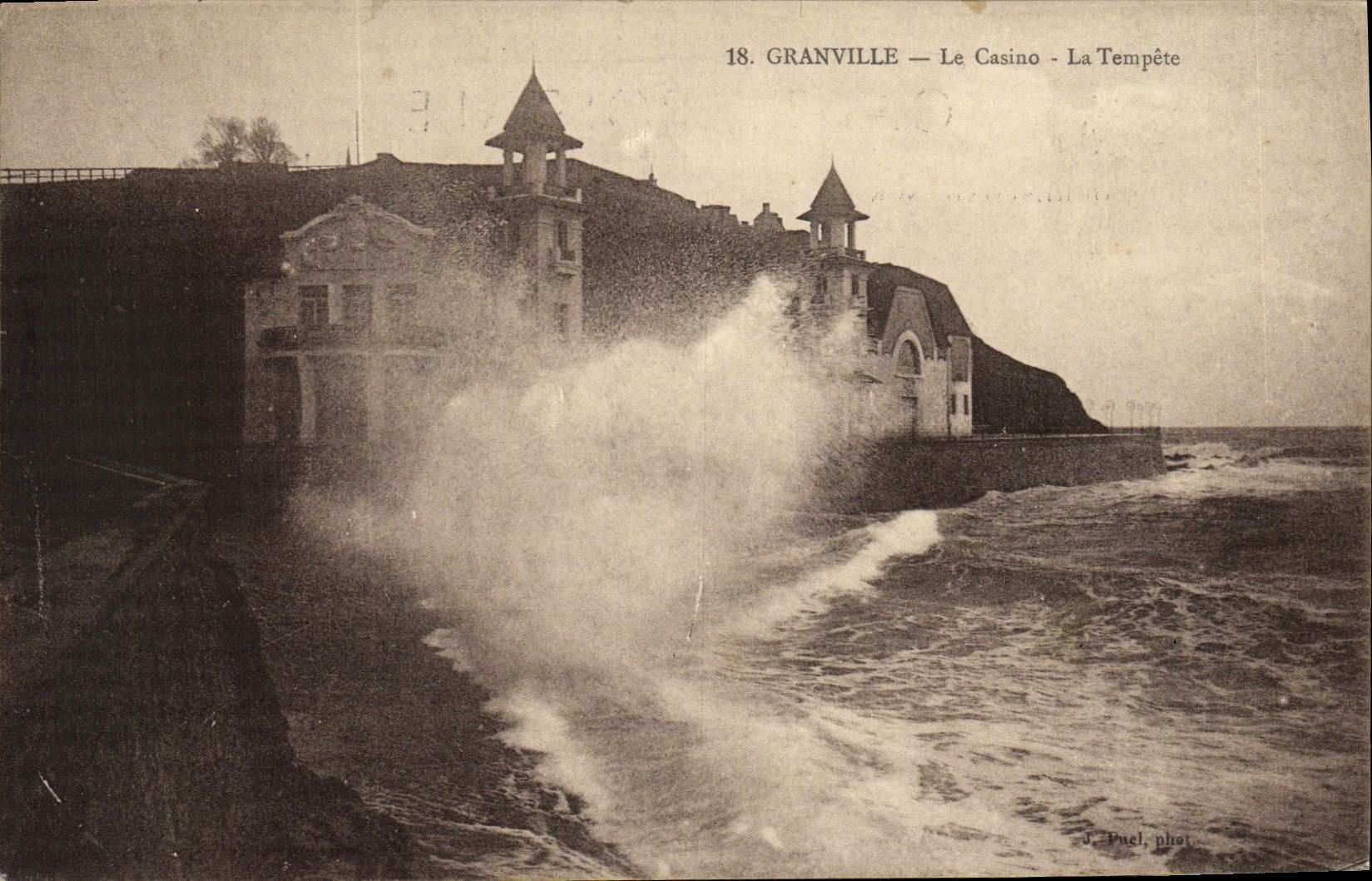CPA Granville Le Casino La Tempete