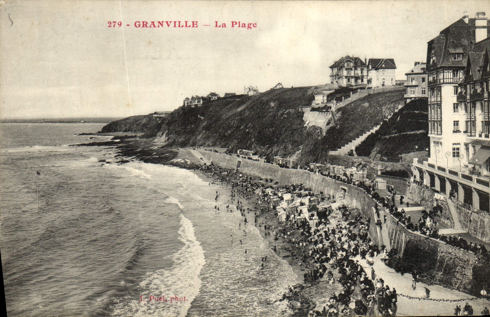 CPA Granville La Plage