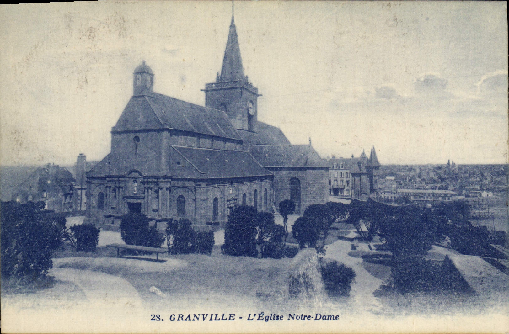 CPA Granville L'Eglise Notre Dame