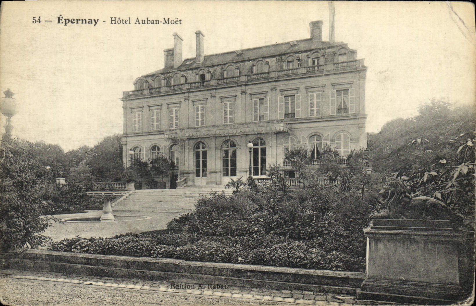 CPA Epernay Hotel Auban Moet