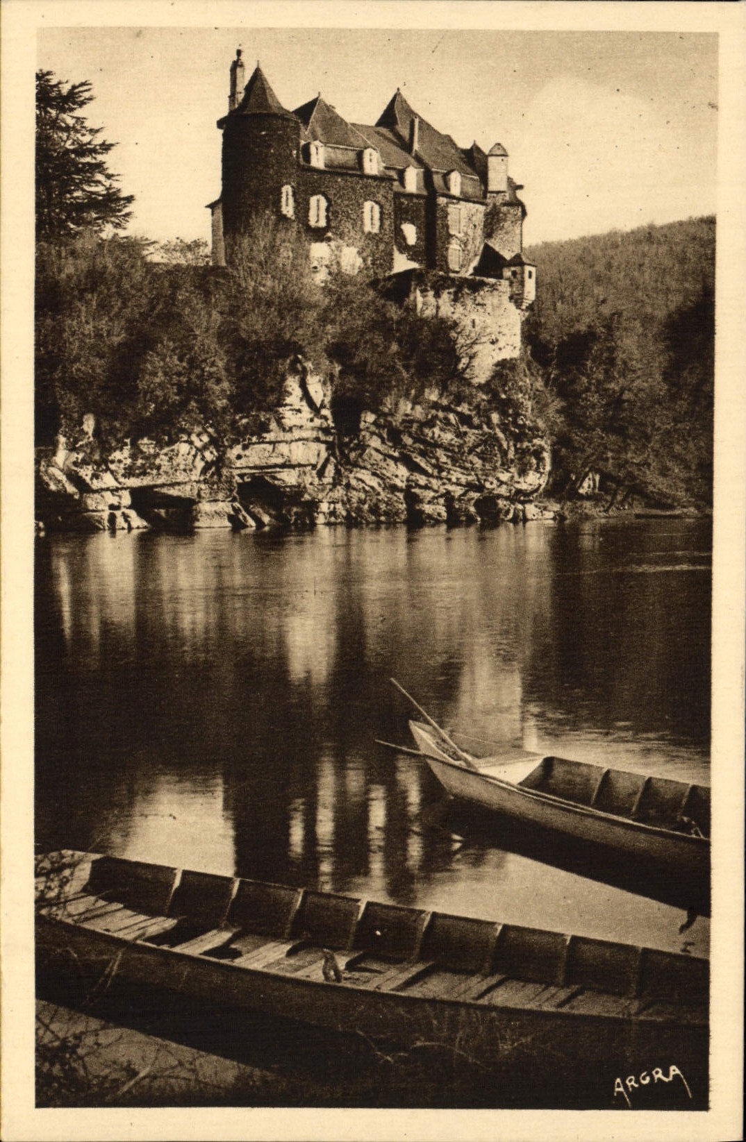 CPA Environs De Souillac Pinsac Le Chateau La Treyne