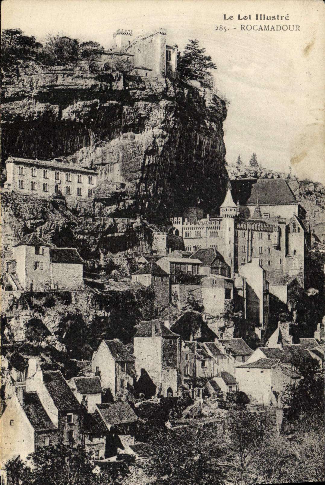 CPA Le Lot Illustre Rocamadour