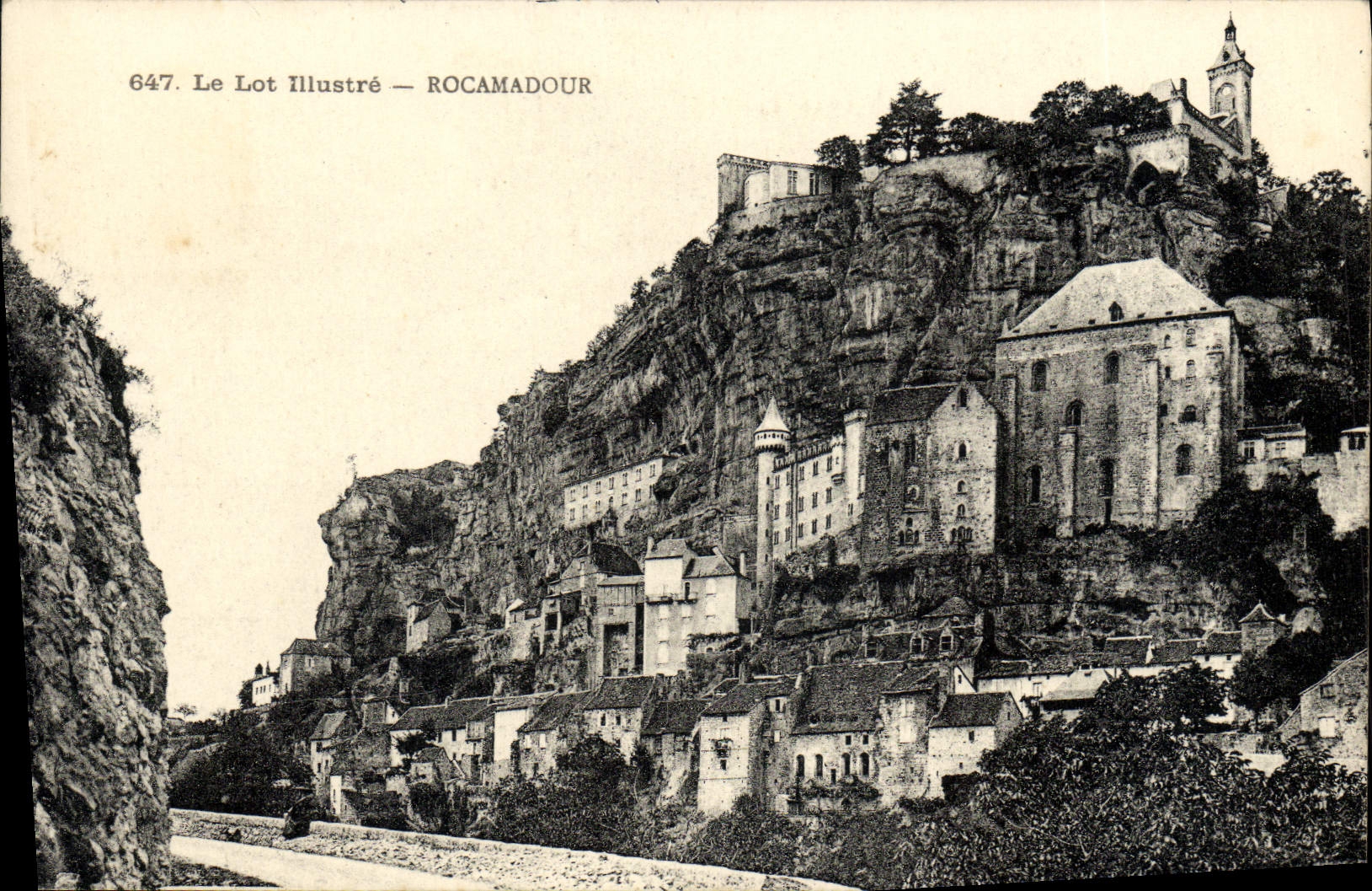 CPA Le Lot Illustre Rocamadour