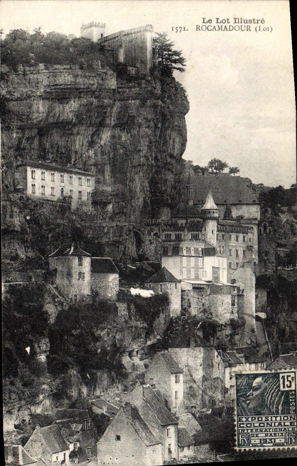 CPA Le Lot Illustre Rocamadour