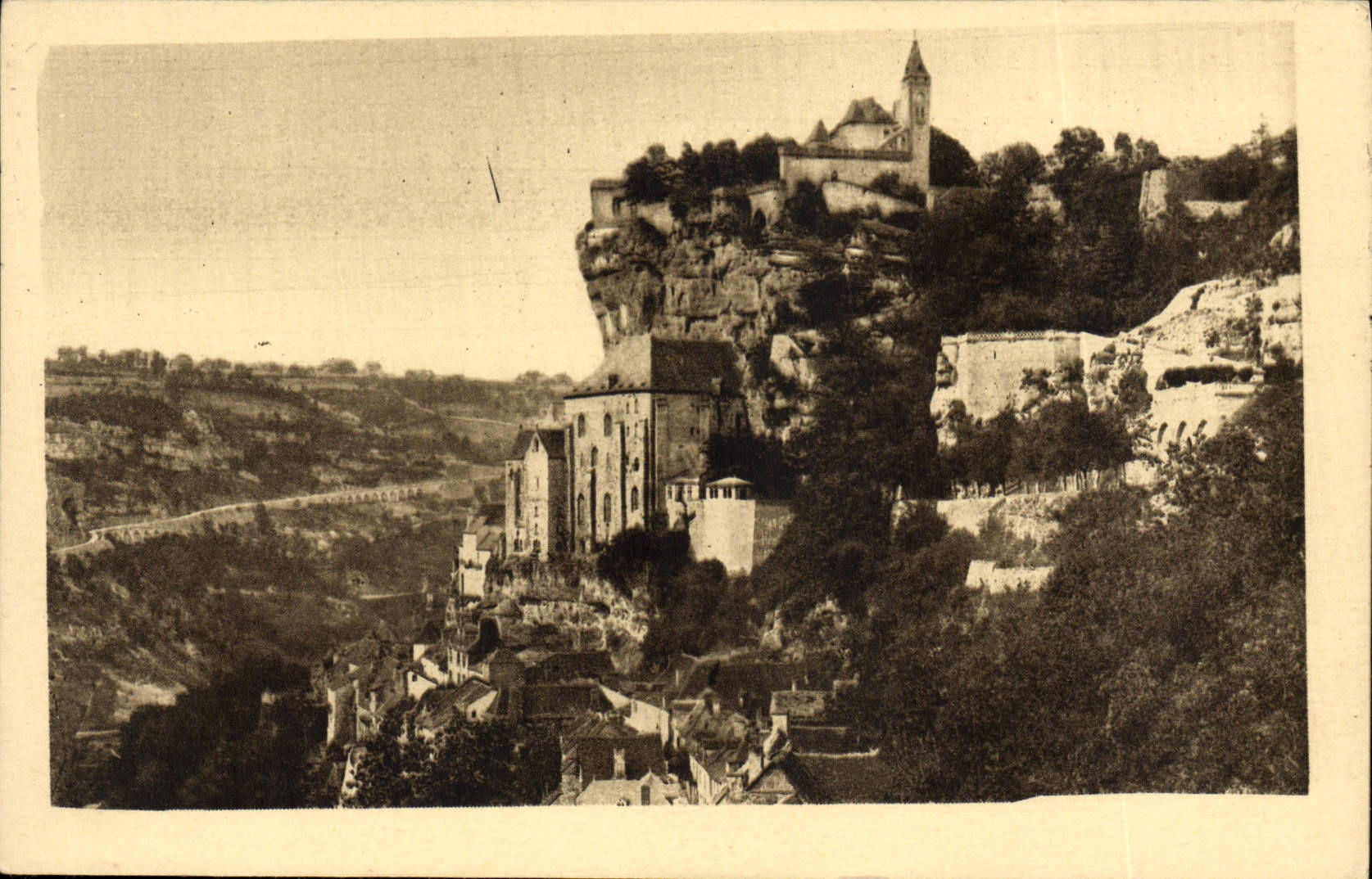 CPA Le Lot Illustre Rocamadour