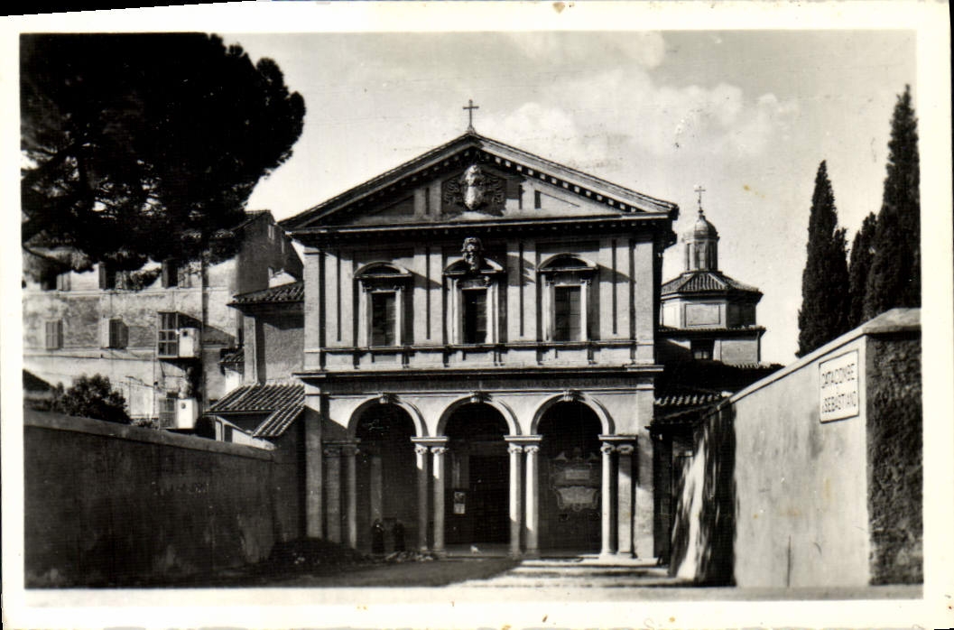 POSTAL MODERNA Sulla de la basílica de Roma vía Appia