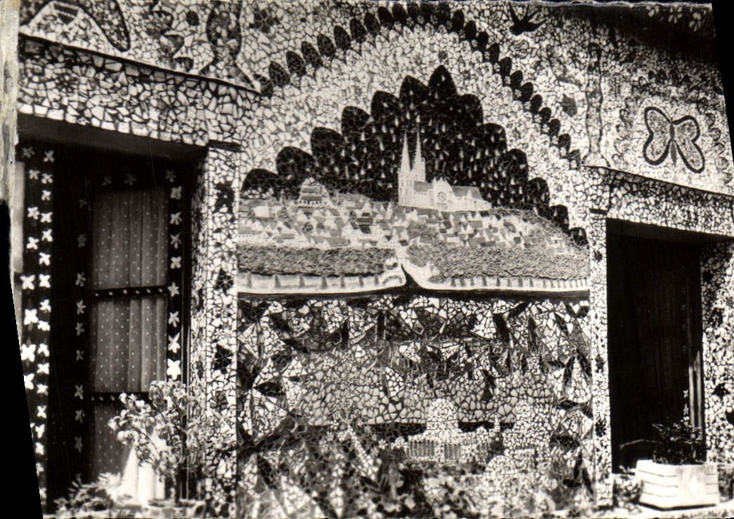 CPM Maison Picassiette Panneau Decoratif Sur La Facade