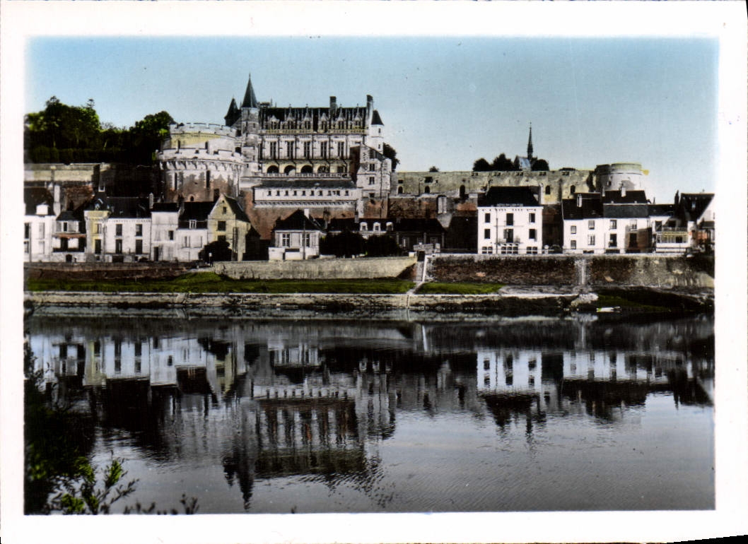 CPM Le Chateau d'Amboise Le Chateau Et La Loire