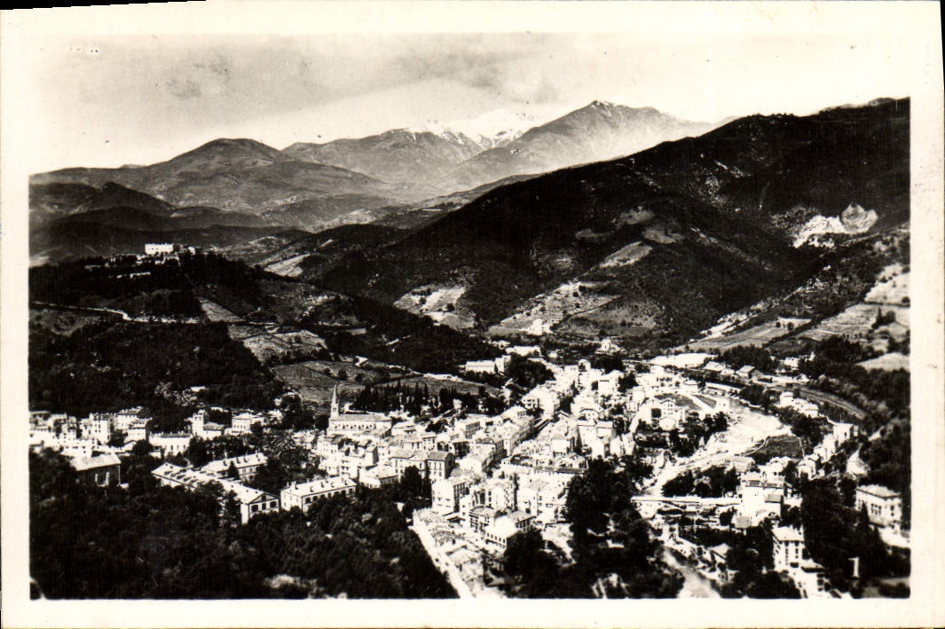 MODERN CARD Panorama Chains Of Canigou