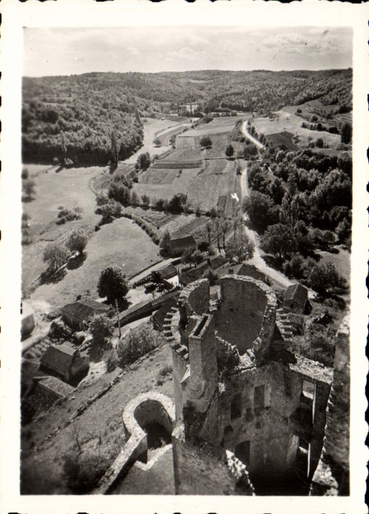 CPM Vue Plongeante Sur La Vallee Bonaguil